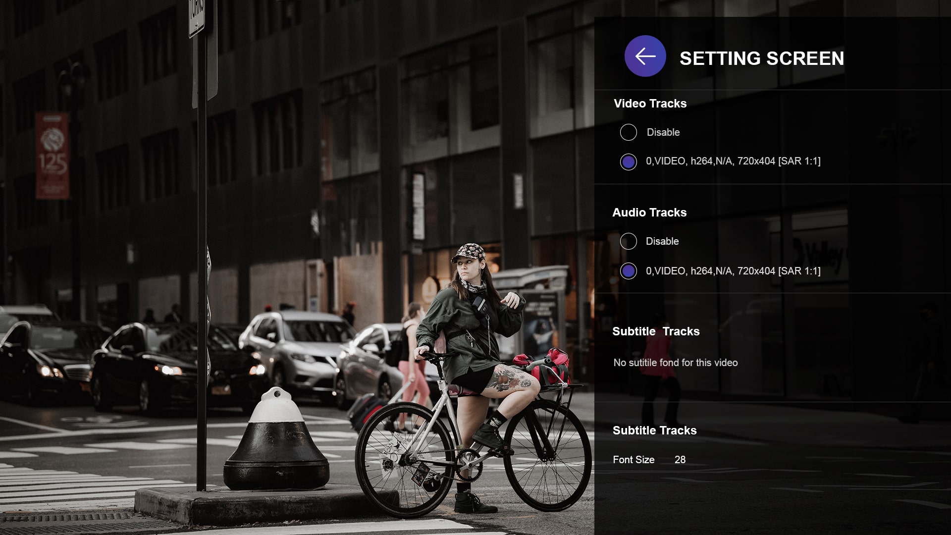 OFFICIEL IPTV SMARTERS PRO - Paramétres d'ecran